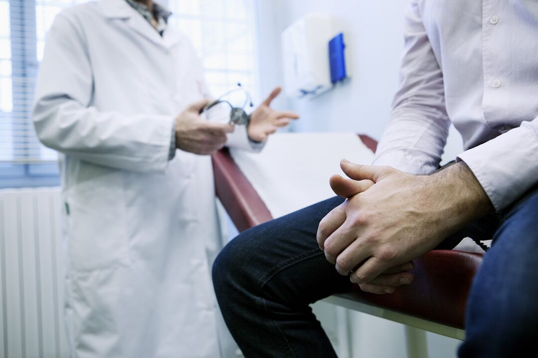 doctor's appointment for prostatitis prevention